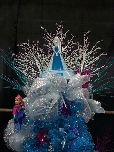 frozen christmas tree topper